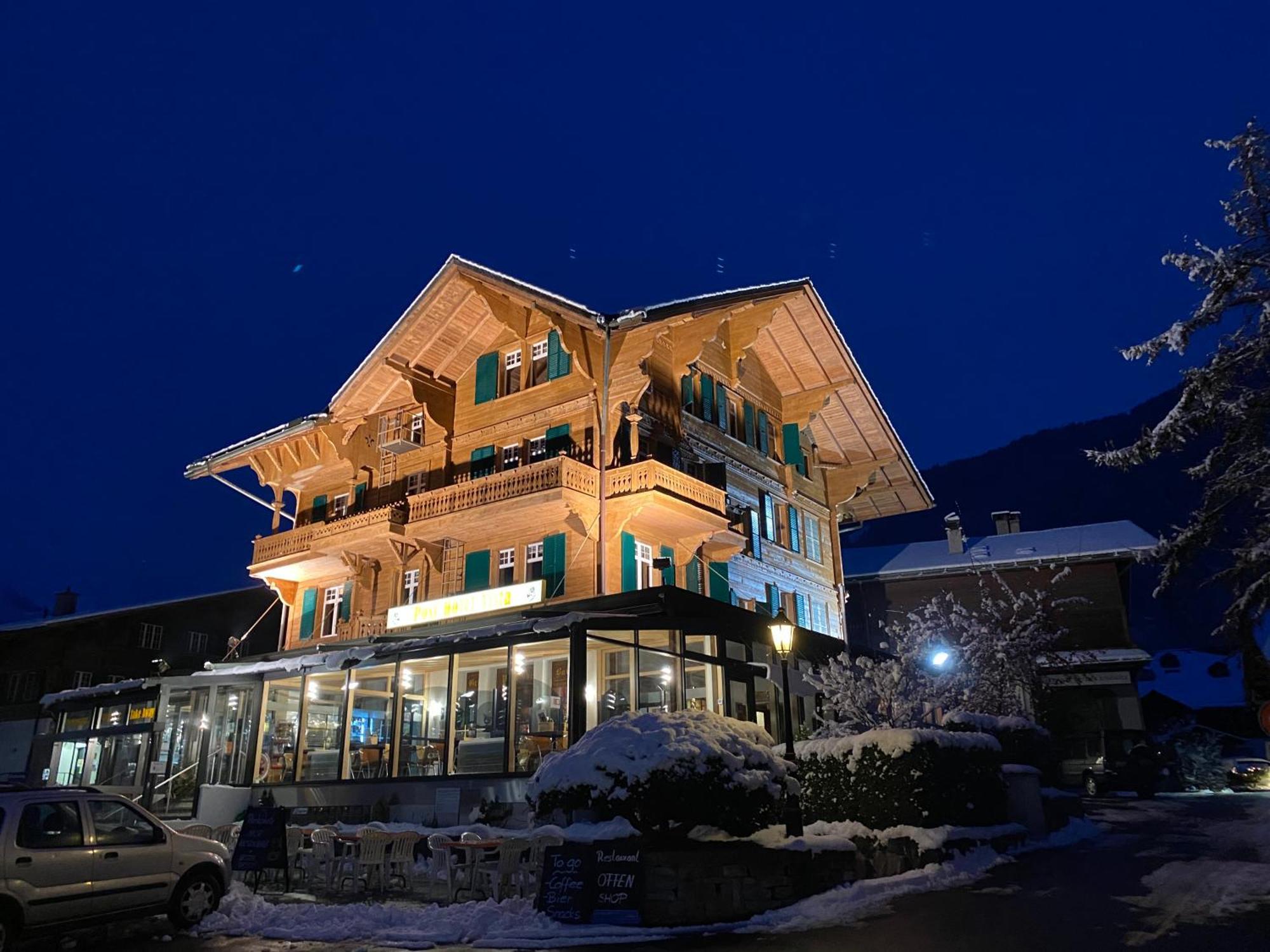 Post Hotel Vista Zweisimmen Exterior foto
